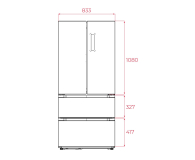 Lodówka Teka RFD 77825 SS EU French Door No Frost 189,8cm Stal Nierdzewna 516L - 1525992 - zdjęcie 10